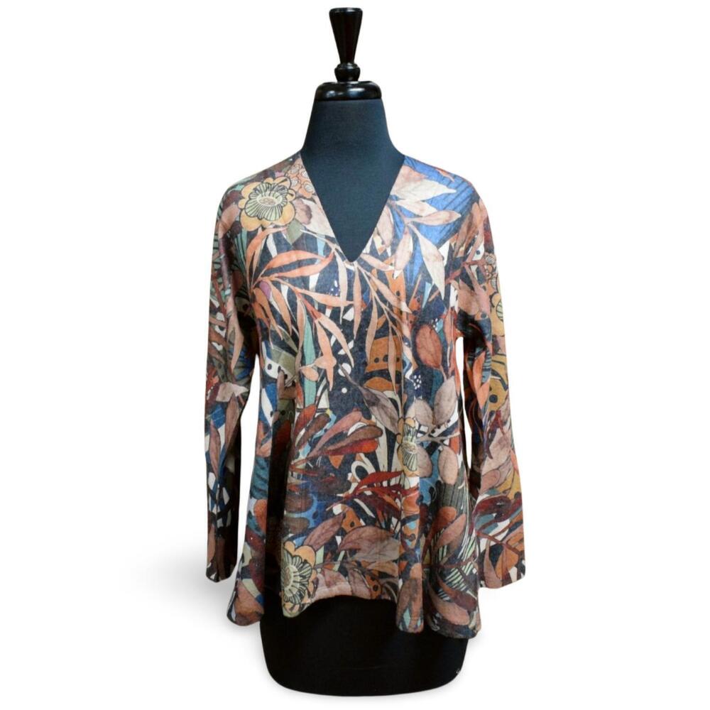 NEW INOAH women's colette a-line top in multi